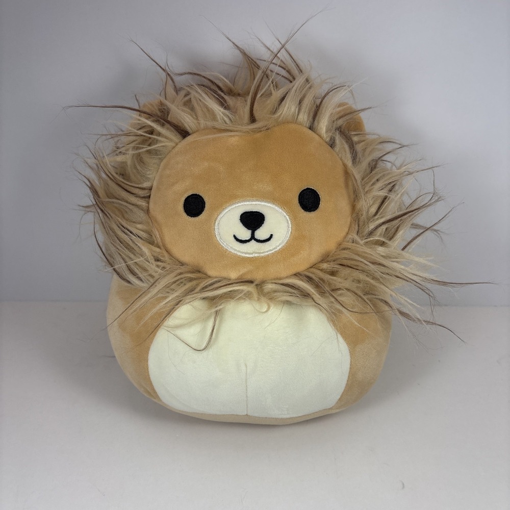 Squishmallows Francis The Lion Long Hair 8 Inch Brown Plush Stuffed Animal
